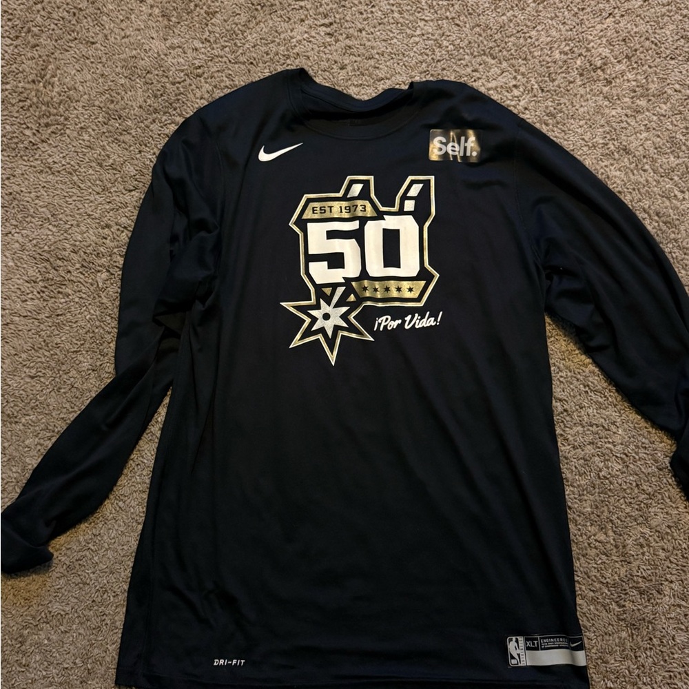 Spurs Nike 50th Anniversary Por Vida Tee